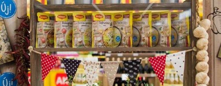 TOP In-store Execution of May won campaign Maggi from Hungary