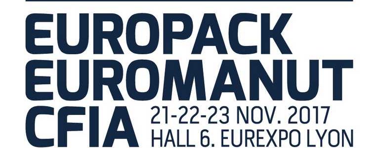 Europack-Euromanut 21.11 to 23.11.17 at Euroexpo Lyon