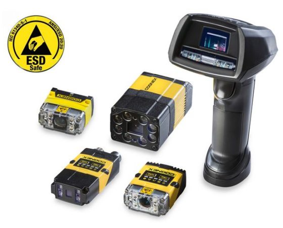 Cognex introduces industry’s broadest lineup of ESD-Safe Barcode Readers