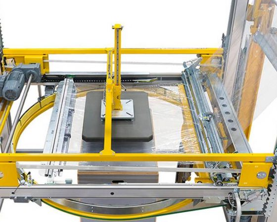 Haloila introduces a new pallet wrapping machine Octopus Compact TSi for low capacity end of line solutions