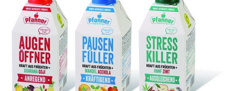 Meeting Millennial Needs: Pfanner wakes up the drinks market with new range using SIG’s combidome 500 ml carton bottle