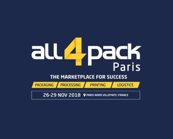 all4pack Paris  26. – 29. November 2018 | International Packaging Exhibition