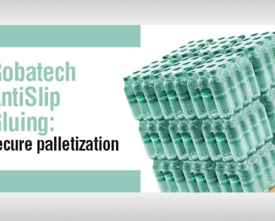 Robatech pushes a cost-effective and very environmentally friendly solution for stabilizing pallets