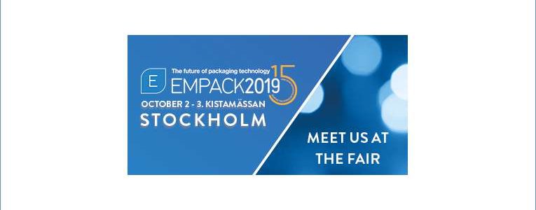 Empack Stockholm  02. – 03. October 2019 | Trade fair for innovations in packaging technology