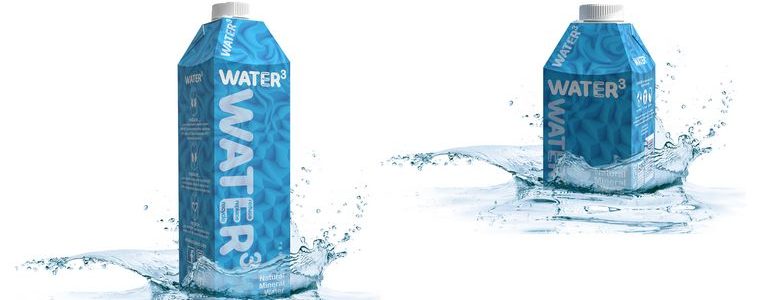 Start-up brand DRINK3 launches new responsible WATER3 in SIG’s combidome carton bottle