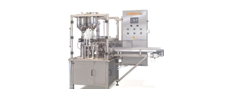 Automatic rotary cup filling machine