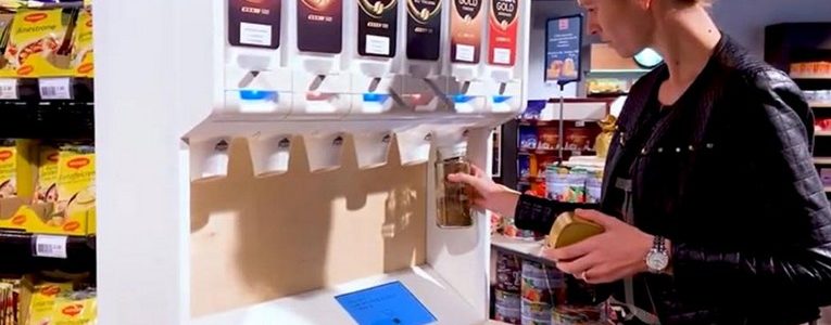 Nestlé pilots reusable and refillable dispensers to reduce single-use packaging