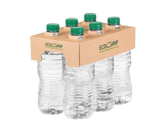 ECOGRIP Delivers the sustainable multi-packing of bottles