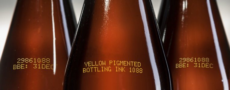 Linx launches new fast-drying yellow bottling ink